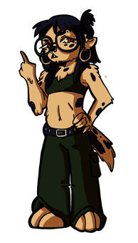 Hyena Fursona